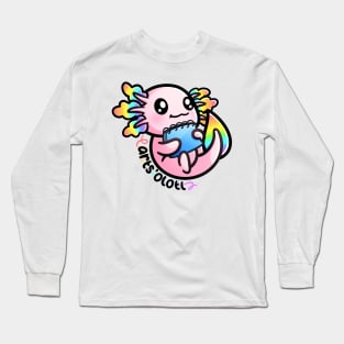 Arts O’Lotl | Axolotl Pun Long Sleeve T-Shirt